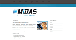 Desktop Screenshot of midasmanagementsystems.com